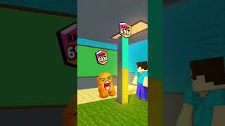 Help the nugget to be rank 7000 nuggets minecraft minecraftshorts minecraftmemes brainrot [upl. by Vonnie]