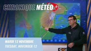 Chronique météo 2  12 novembre  Vendée Globe 2024 [upl. by Llenor]