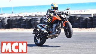 KTM 790 Duke  First Rides  Motorcyclenewscom [upl. by Haissi]