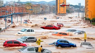 Flood in Spain  Devastation for DANA in Valencia shocking images [upl. by Chilson]