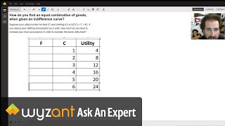 How to calculate an equal level of utility given an utility function [upl. by Ennayelsel]