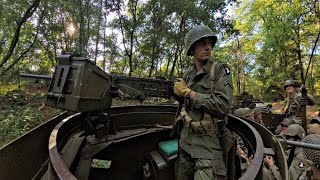 360° M3 HalfTrack in Action  WWII Eyewitness Event Overloon 2024 [upl. by Asim]