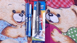 Pilot V5 vs V7 vs V5 cartridge comparing 3 famous pilot pen [upl. by Ruyle253]