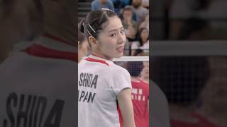 Chiharu Shida the cutest player  shortvideo trending badminton chiharushida shida cute [upl. by Nicole]