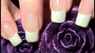 French Manicure leicht gemacht   Saubere Smileline Tutorial  French Nägel selber machen [upl. by Ocnarfnaig273]