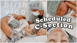 BIRTH VLOG  REPEAT CSECTION  Meeting Baby 3 2021 [upl. by Cherry]