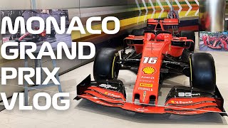 charles leclerc wins in monaco  f1 grand prix vlog [upl. by Gastineau]