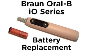 Battery Replacement Guide for OralB iO Series Toothbrush  iO10 iO9 iO8 iO7 iO6 iO5 iO4 iO3 iO2 [upl. by Afirahs]