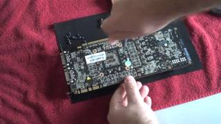 Guide GTX 580 Stock Cooler Removal  Replacement [upl. by Quintana833]