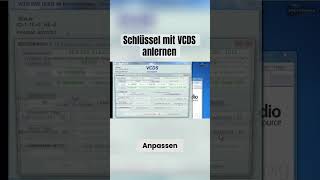 Schlüssel mit VCDS anlernen [upl. by Thacher]