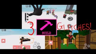 3 piggy build mode glitches and how to do them [upl. by Aihsoj]