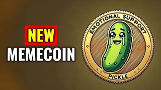 NEW MEMECOIN  Emotional Support Pickle ESP [upl. by Norval]