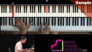 How to Play Radiohead  Paranoid Android on Piano  Tutorial by JazzEdge [upl. by Agna115]