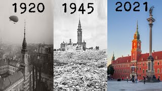 Evolution of Warsaw 1920  2021 [upl. by Madelene]