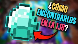 Minecraft 118 ¿En qué Altura se Encuentran los Diamantes Ahora Tutorial [upl. by Packer495]