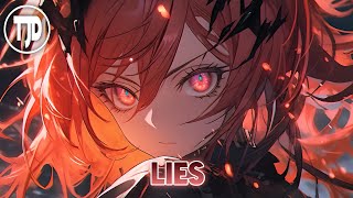 Nightcore  Lies  Diamond Eyes Lyrics [upl. by Naej]