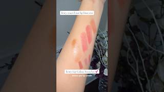 fenty lip colour swatches these are perfect for all skin tones i’m obsessed fentybeauty [upl. by Landel]