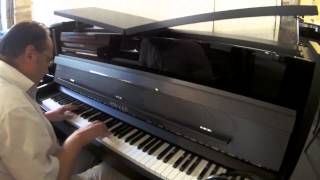 Piano droit Sauter Concent silencieux [upl. by Herzig]