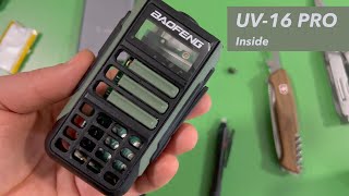 Whats inside Baofeng UV16 Pro [upl. by Kurland]