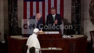 DC POPE CONGRESSBOEHNER PRESENTS POPE [upl. by Aerdnaz]