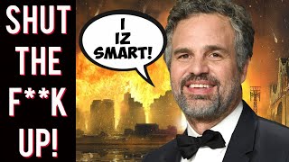 Hulk DUMB Marvel Studios actor Mark Ruffalo is a TRUE Hollywood CLOWN [upl. by Hareenum]