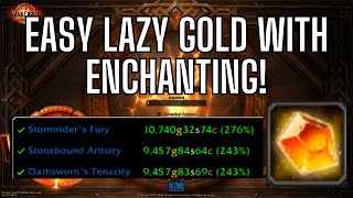 Enchanting is amazing for no effort gold in the War Within Enchanting TWW Gold Guide [upl. by Bindman343]