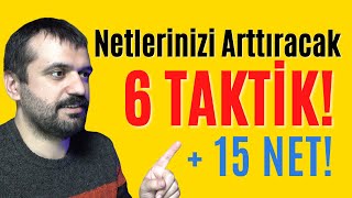 TYT Netleriniz Bu 7 Taktikle Artacak YKS Deneme Ã‡Ã¶zme Taktikleri [upl. by Aihsenrad]