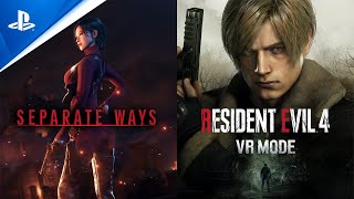 Resident Evil 4  DLC Reveal Trailer  PS5 PS4 amp PS VR2 Games [upl. by Adaliah799]