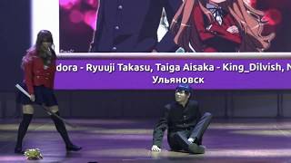 Opencon 2018 Toradora  Ryuuji Takasu Taiga Aisaka  KingDilvish NEe [upl. by Eolande]