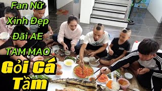 Mao Đại Ca Mời Anh Em Đi Ăn Mừng Nhà Mới Và Được Fan Nữ Xinh Đẹp Chiêu Đãi Món Cá Tầm [upl. by Hnao]