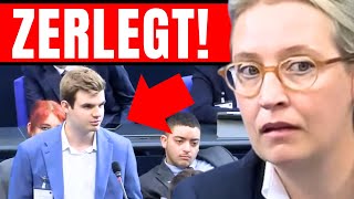 WOKER FRAGESTELLER BLAMIERT 💥 WEIDEL NIMMT IHN SICH ZUR BRUST 💥 AFD EKLAT JAGT GERADE 2 MIO KLICKS [upl. by Kremer]