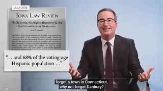 John Oliver bashes Danbury Connecticut [upl. by Merriam594]