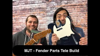 Tele Build with MJT and Fender Parts Part 1 [upl. by Eliott348]