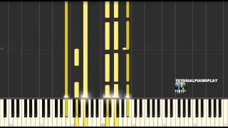 Jovanotti  quotA tequot Piano Tutorial 100 Speed [upl. by Hairahcez]