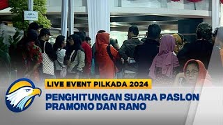 LIVE EVENT  Proses Penghitungan Suara Paslon Pramono dan Rano [upl. by Absalom]