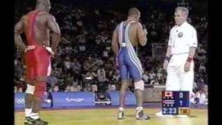 Daniel Igali vs Yosvany Sánchez 2000 pt 1 [upl. by Aramaj]