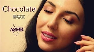 ASMR Tapping CHOCOLATE BOX amp ASMR Whisper Relaxing Sounds [upl. by Eceinwahs918]