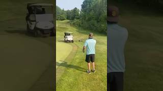 Insane Golf Cart Fail [upl. by Nivalc]