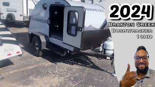 Check out those graphics… 2024 Bushwhacker 10HD affordable teardrop camper available at Veurinks RV [upl. by Nivrac]