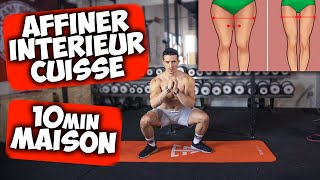 AFFINER lintérieur des CUISSES 10min exercice [upl. by Nagaek437]