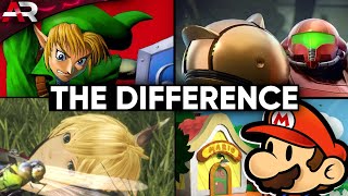 The Difference Between Nintendo Remasters And Remakes [upl. by Dailey381]