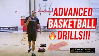 Try These ESSENTIAL BASKETBALL DRILLS For ADVANCED PLAYERS Basketball Training at Home [upl. by Nacul284]