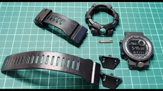 Casio GShock How to remove band GBD800 [upl. by Nwahsel739]