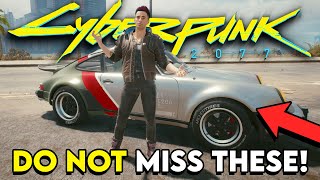 Cyberpunk 2077 Get Silverhands Gun Porsche and Jacket Missable Items [upl. by Nylknarf]