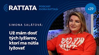 Simona Salátová Už mám dosť tých lyžiarov čo ma nútia lyžovať – RATTATA 28 [upl. by Namor]