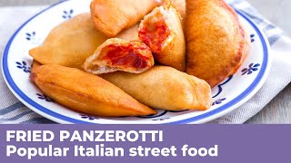 How to cook the GREATEST FRIED PANZEROTTI  Popular Italian street food [upl. by Armillas]