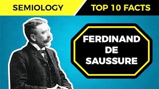 Top 10 Facts About FERDINAND DE SAUSSURE’s Theories [upl. by Eellac]