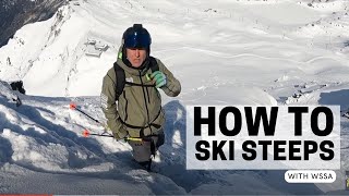 How to Ski Steeps  WSSA Ski Techniques amp Tactics [upl. by Dabney]