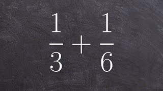 Fraction Misconception Adding numerator amp denominator with unlike denominators [upl. by Dohsar]