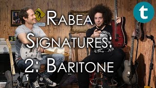 NEW Rabea Signature Chapman Guitars  feat Rabea Massaad  Part 2 Baritone [upl. by Alurta]